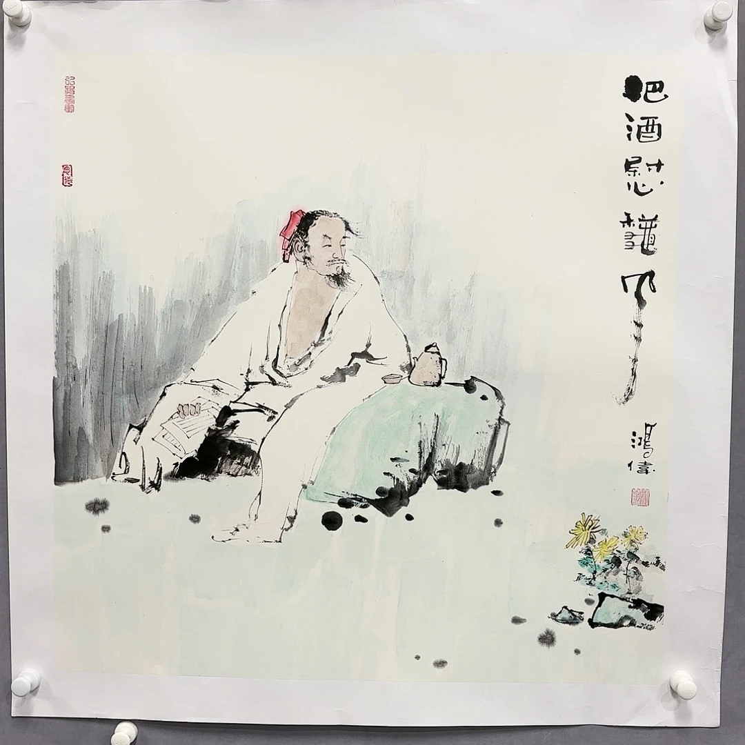 国画国画纯手绘作品请放心去藏