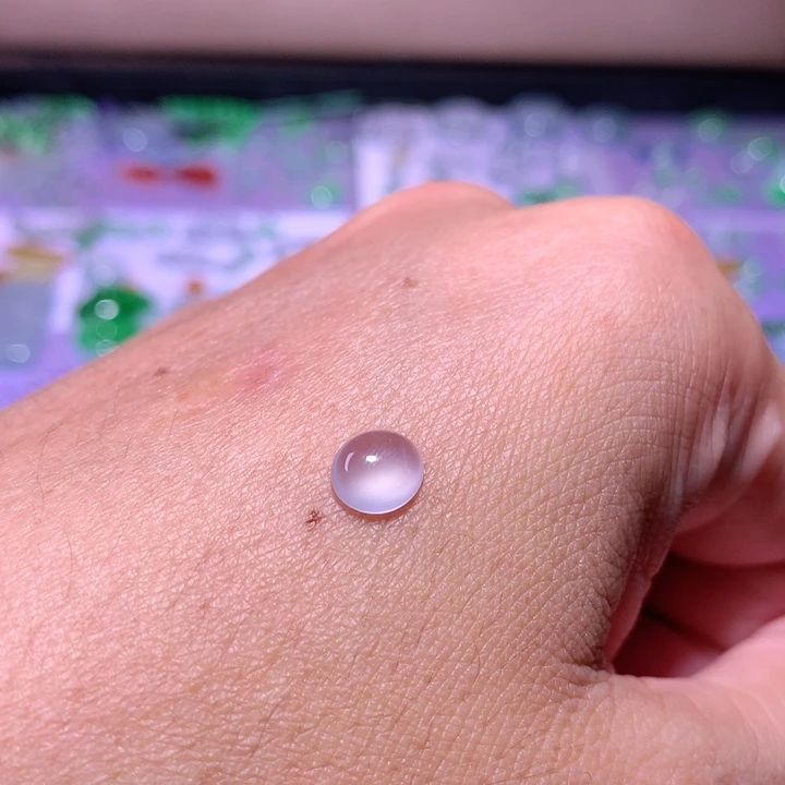 裸石翡翠冰种白蛋