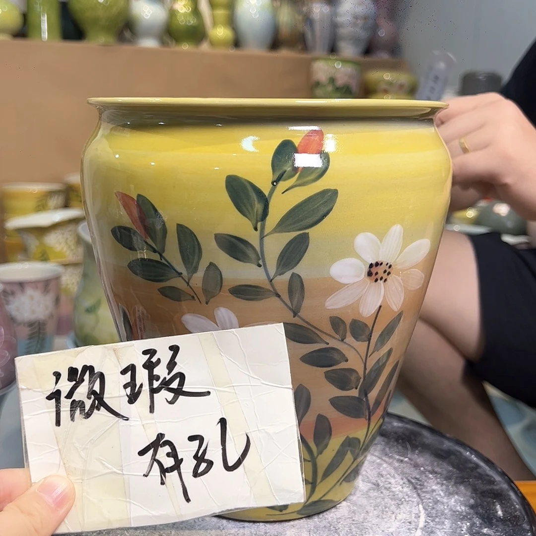 景德镇陶瓷花盆123