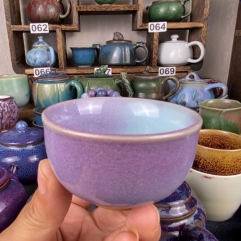 中国神后钧瓷茶具