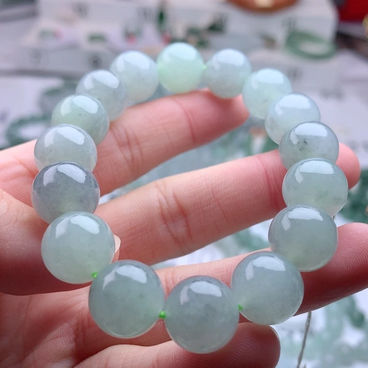 未镶嵌手串翡翠卡12.3