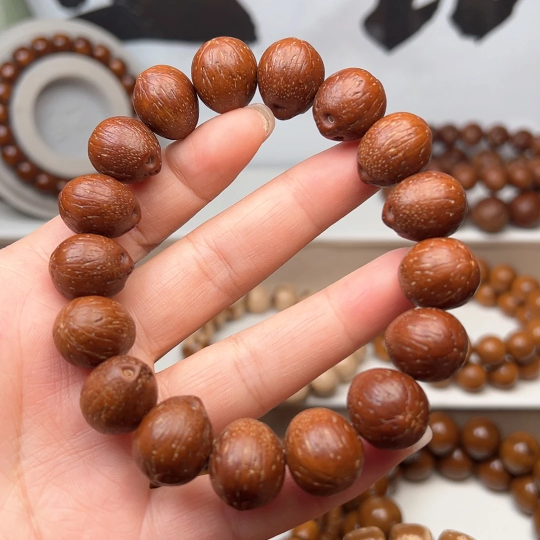 紫金鼠手串柠*某14+原皮手串