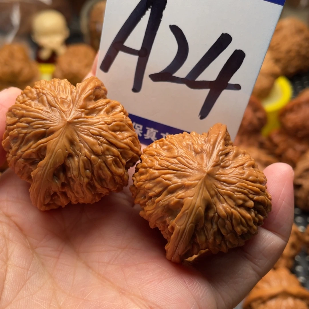 崽*** 把件文玩核桃磨盘狮子头39