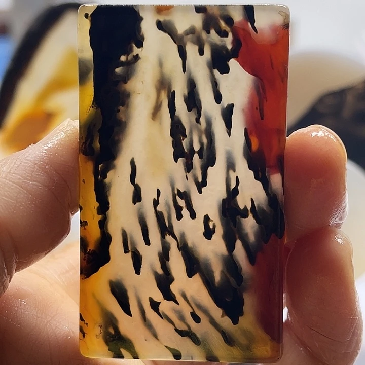 玛瑙/玉髓未镶嵌吊坠(不含链)