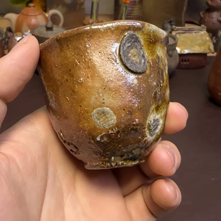 森笃夫贝壳手捻杯子容量90