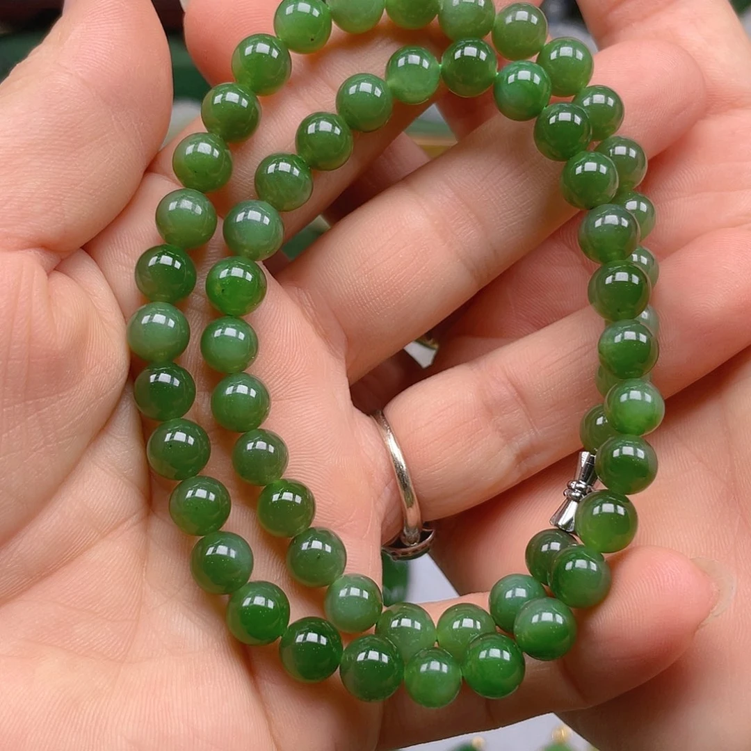 和田玉（碧玉）未镶嵌颈饰