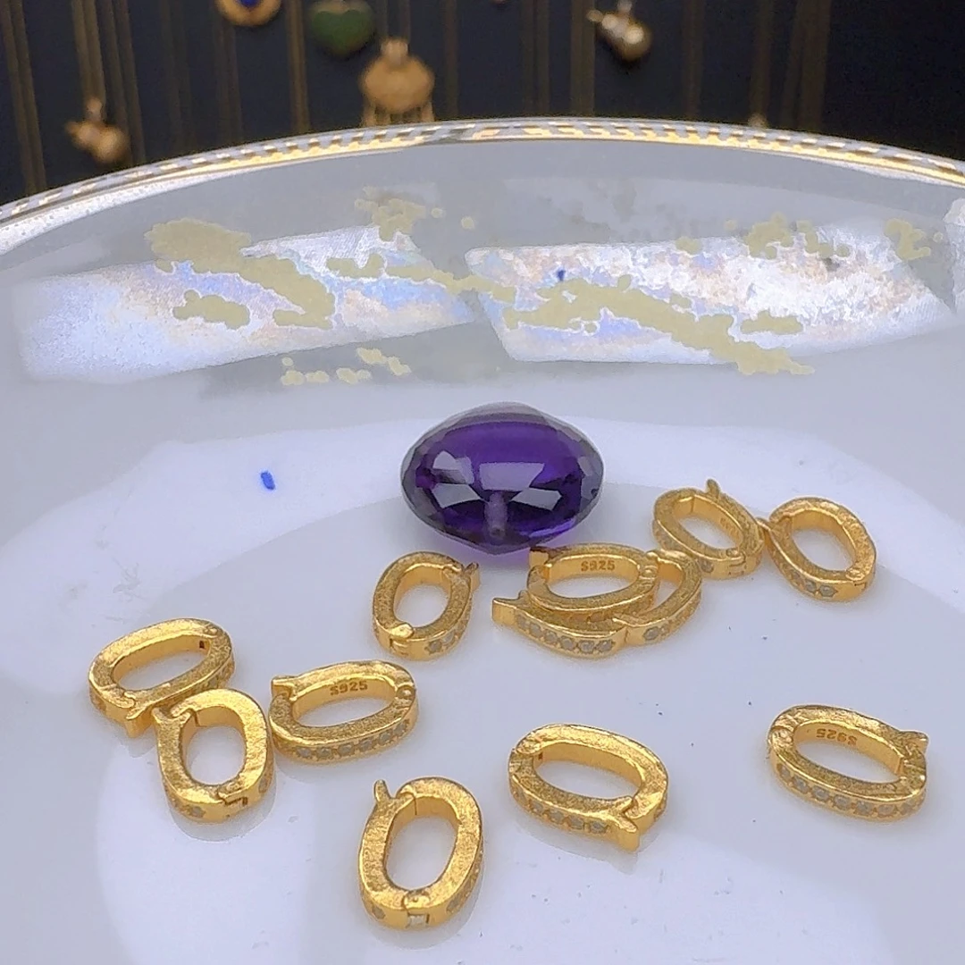 颈饰紫晶银S925镶嵌紫水晶925镶嵌184