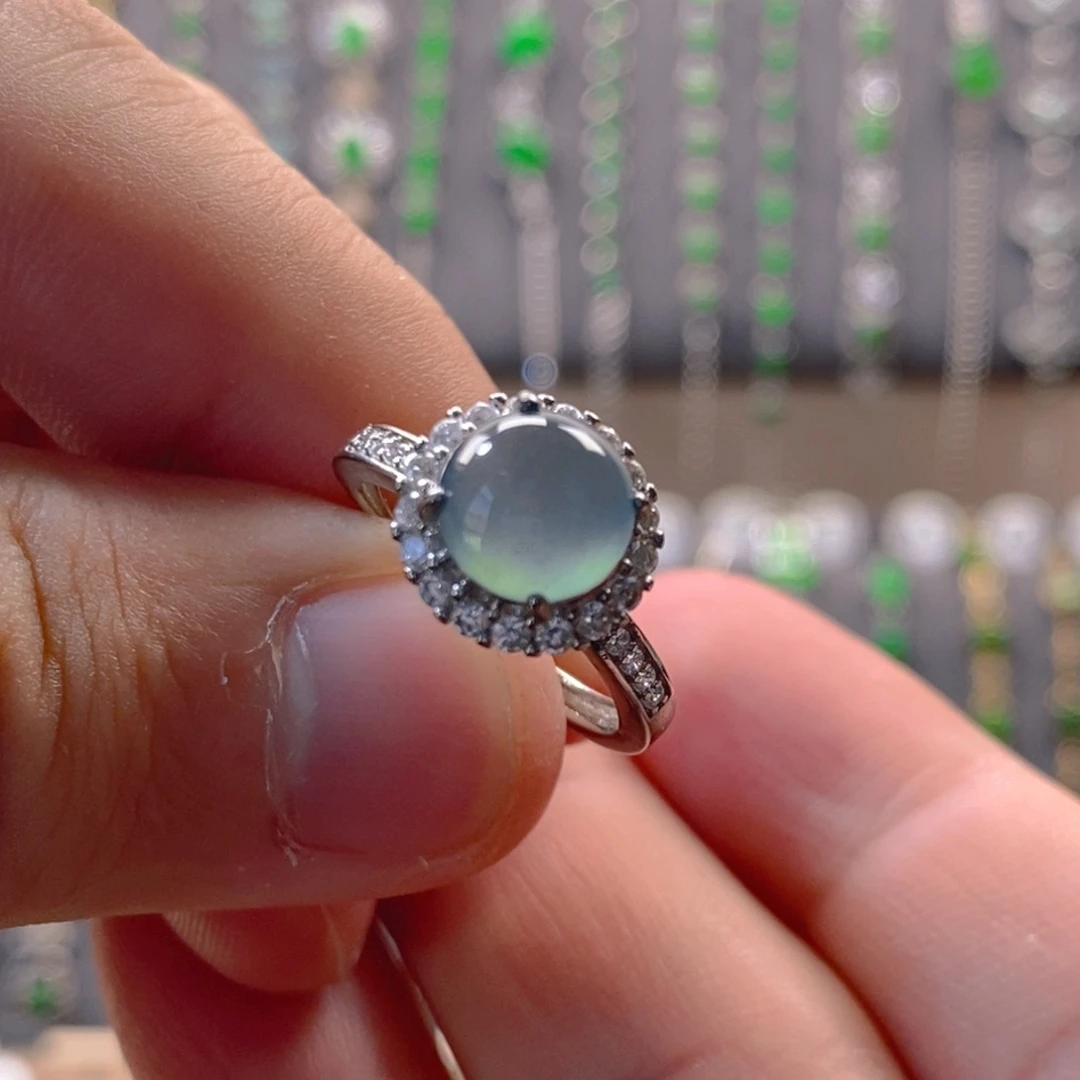 颈饰未镶嵌翡翠翡翠戒指