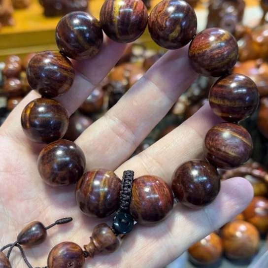 黄花梨/降香黄檀手串/手链黄花梨