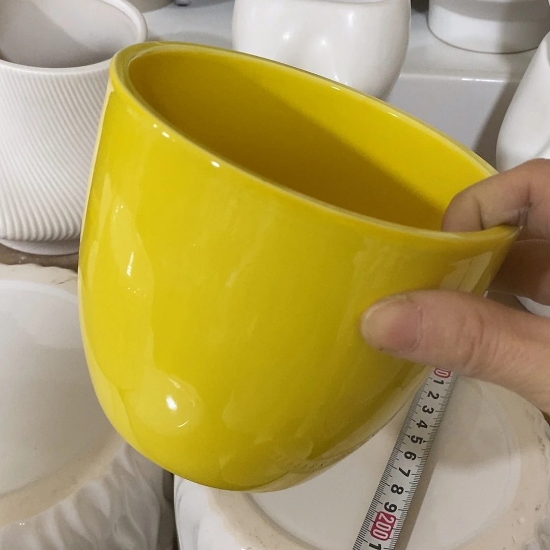 陶杯子陶盆有孔 瑕疵介意勿拍