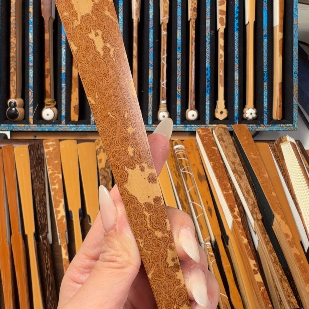 扇子一尺 2.5 16 庙门古方新云满花刘少青