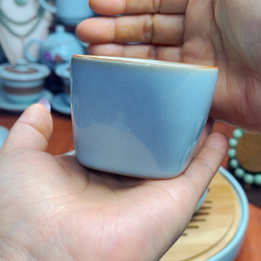 【闪购商品】汝州单壶单杯，天青