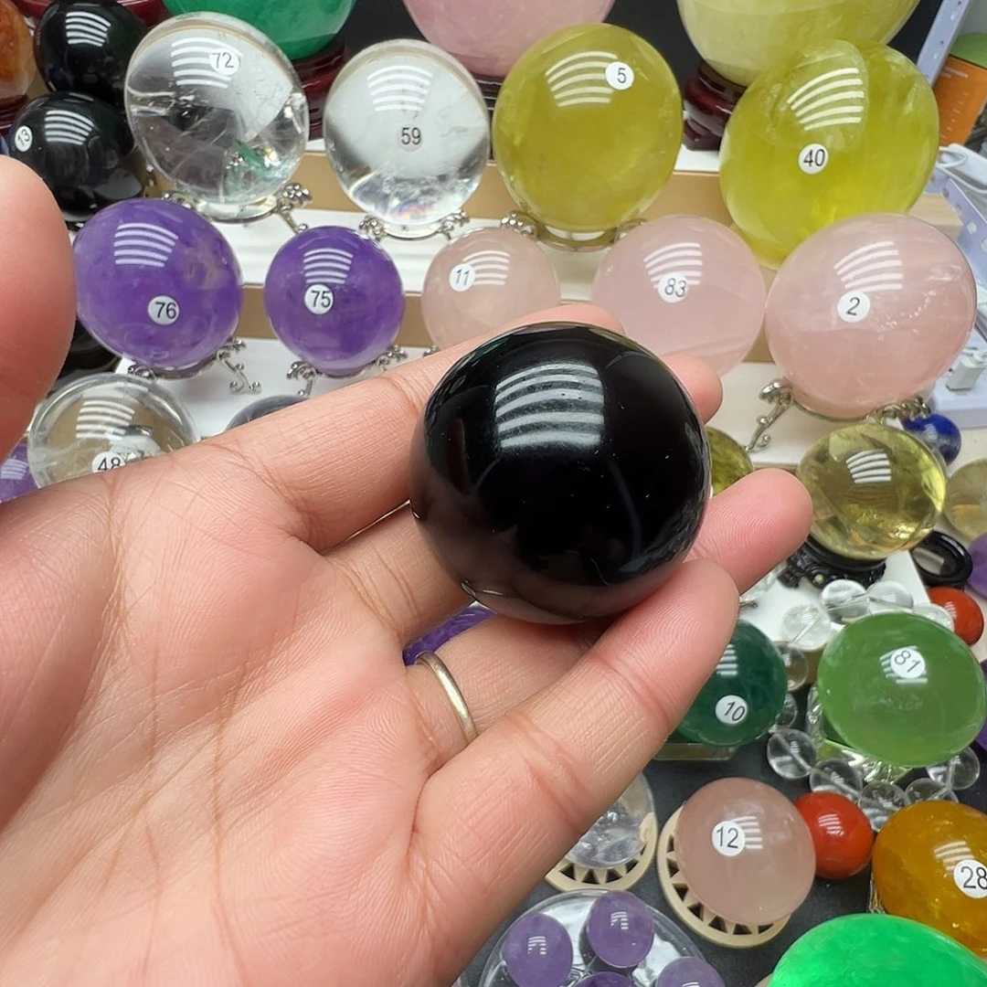 水晶未镶嵌珠宝半成品