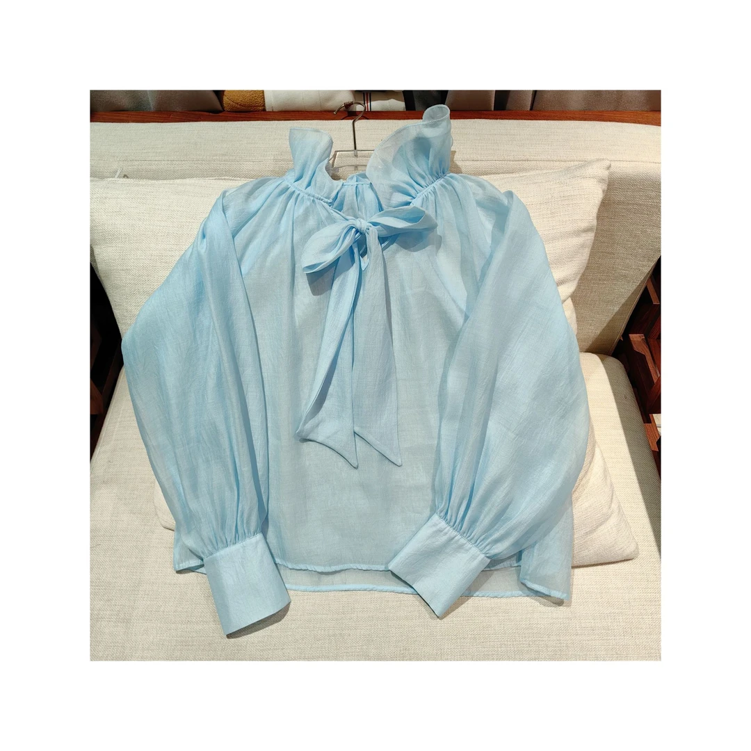 25461838【花雾里】手工立体花边上衣