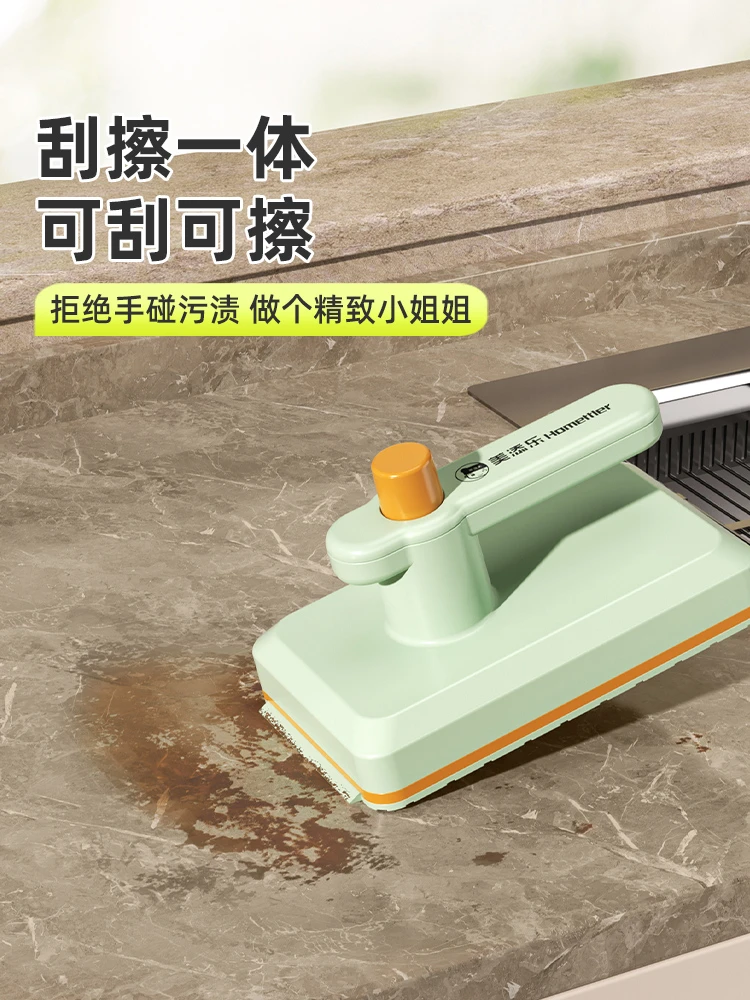 双十一2025夹拖平板拖把洗脸巾桌面小拖把免手洗二次利用迷你神器