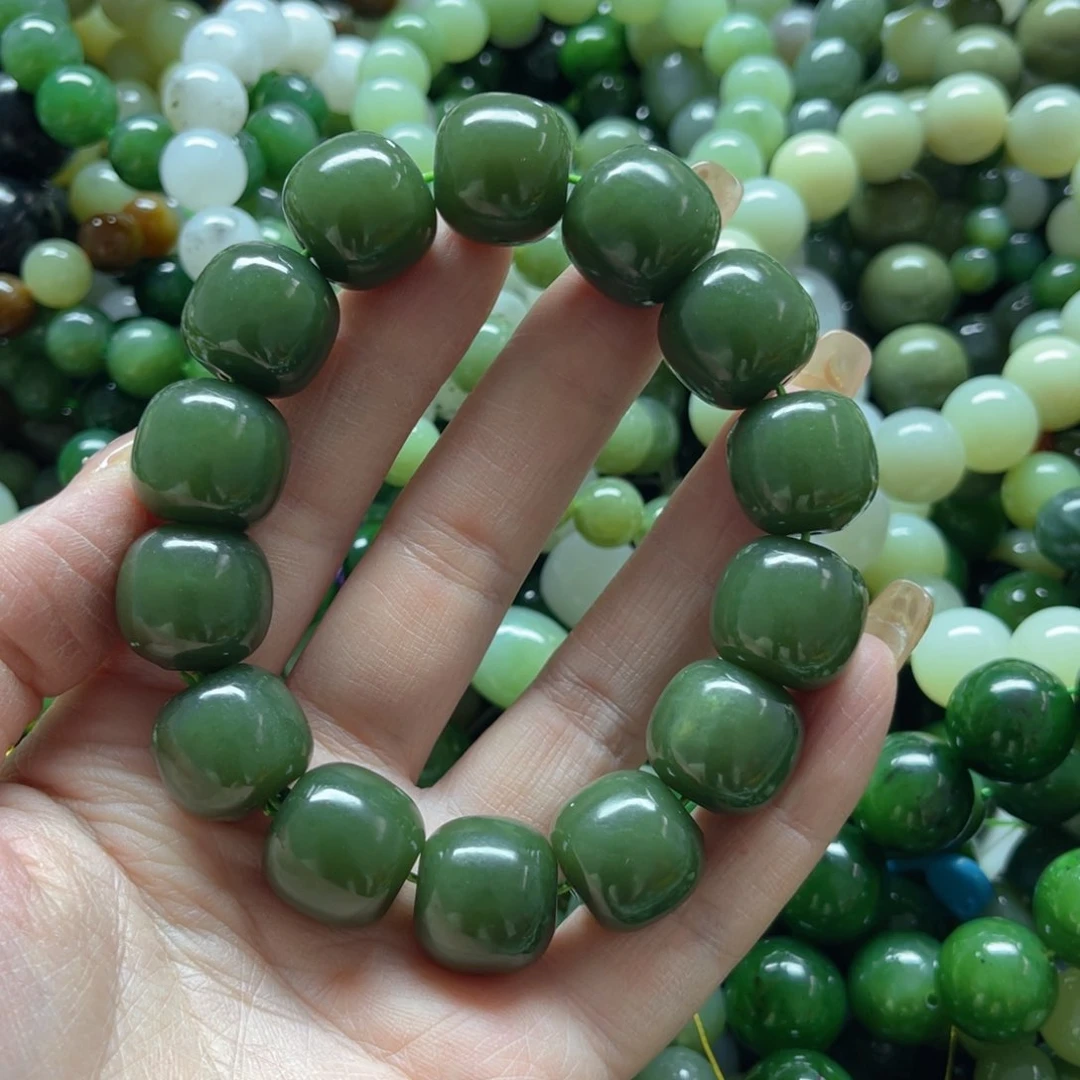 和田玉手链未镶嵌