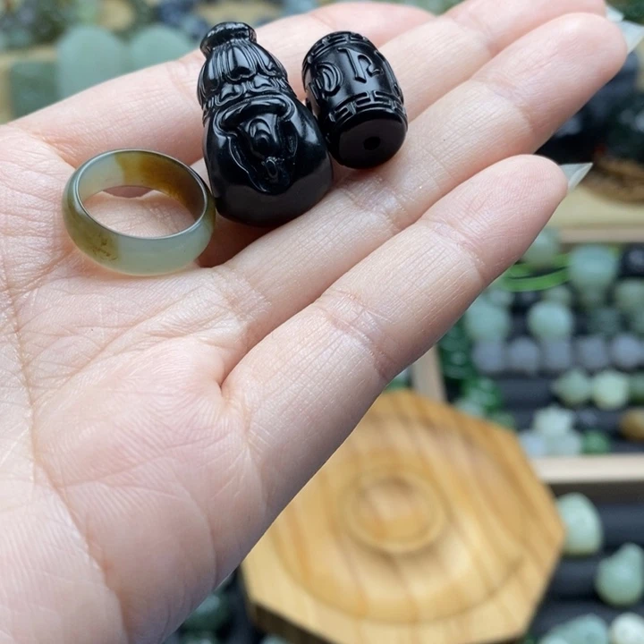 和田玉（糖玉）未镶嵌珠宝半成品