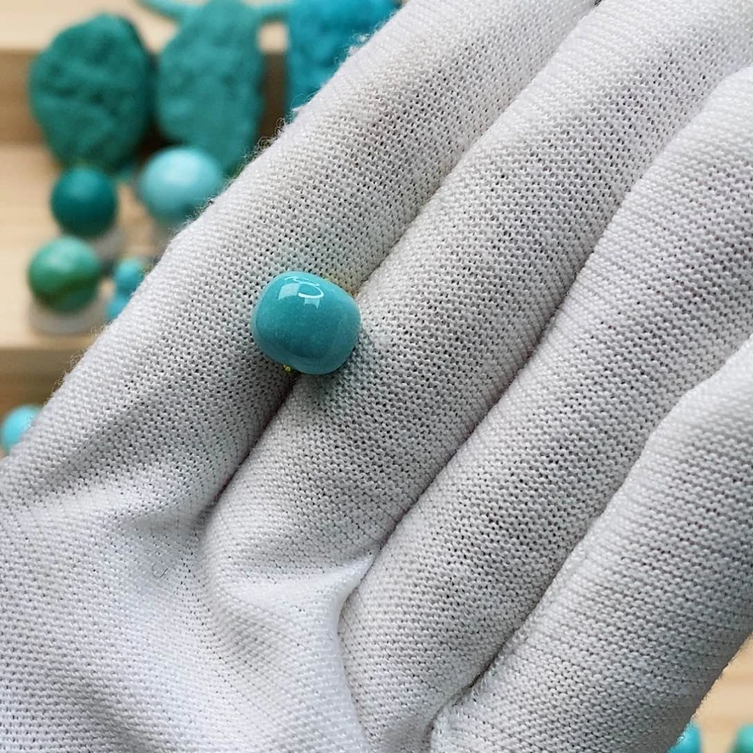 未镶嵌绿松石珠宝奇石齐****烤