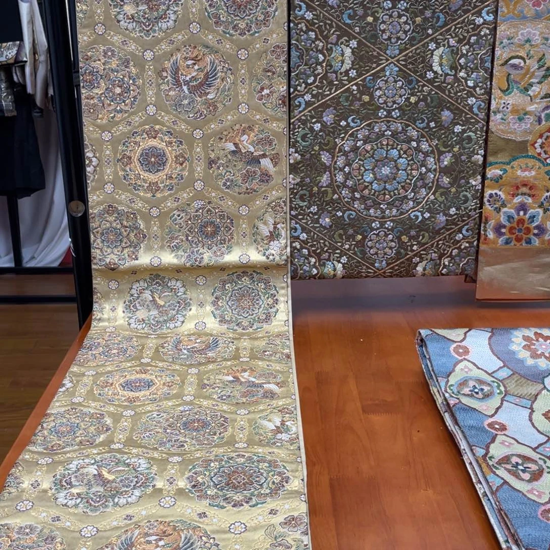 织绣龟甲纹宝相花