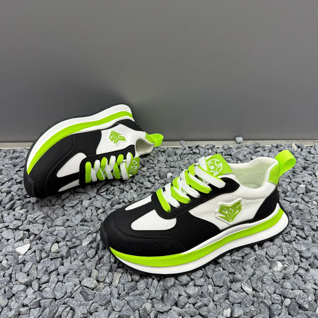 男鞋2025秋季新款休闲鞋软底轻便运动鞋防滑男款透气潮流老爹鞋子