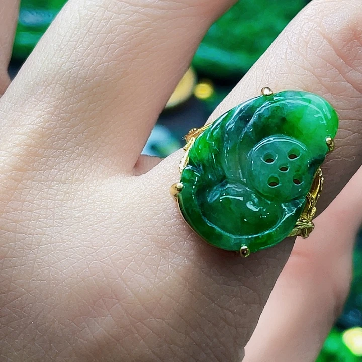 翡翠银S925镶嵌颈饰