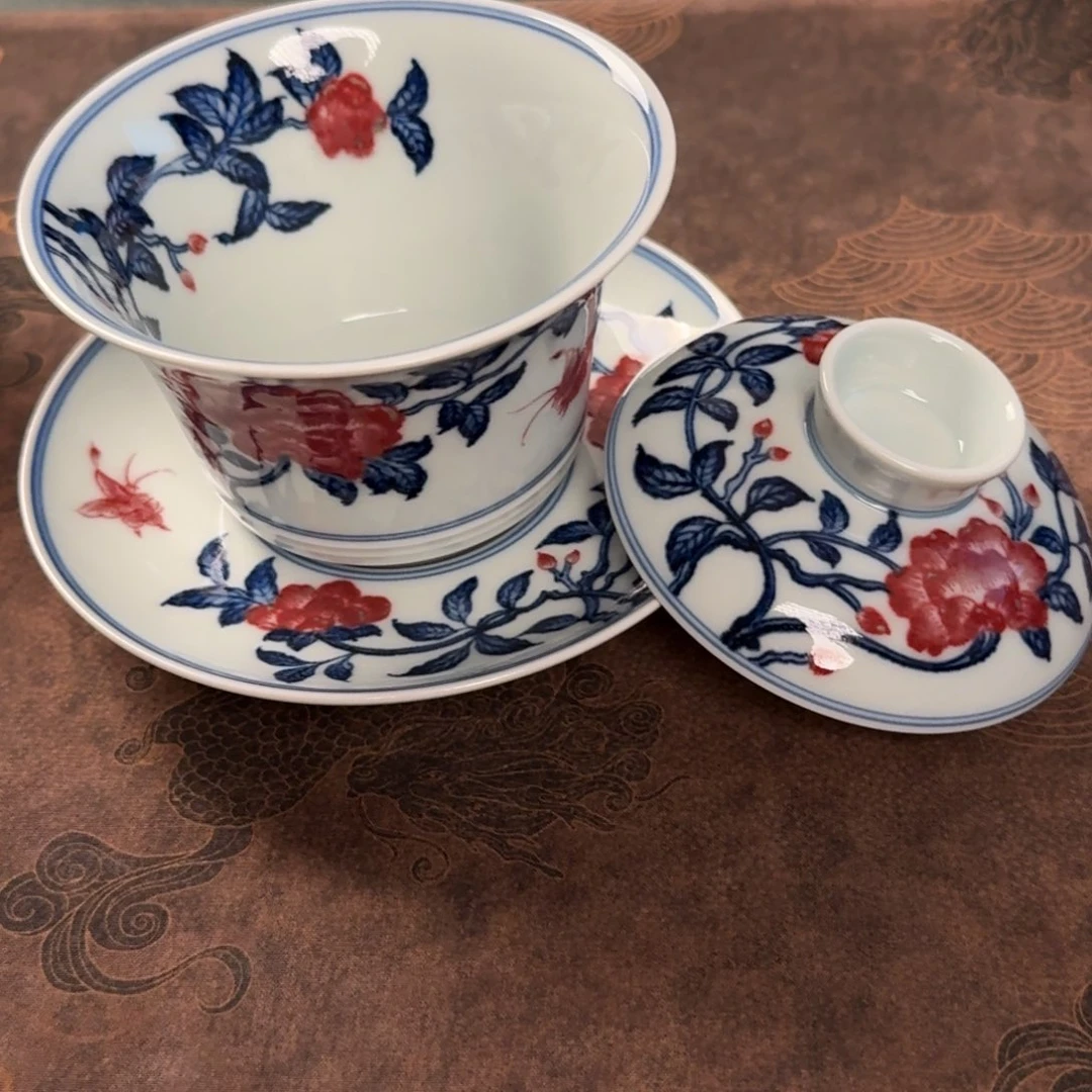 米*纯手工手绘陶瓷茶具