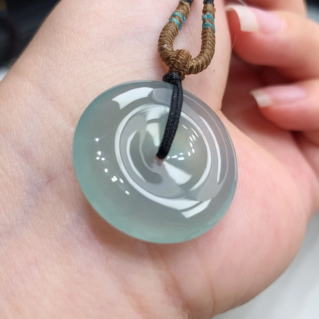 翡翠未镶嵌胸饰翡翠57，25/5.4