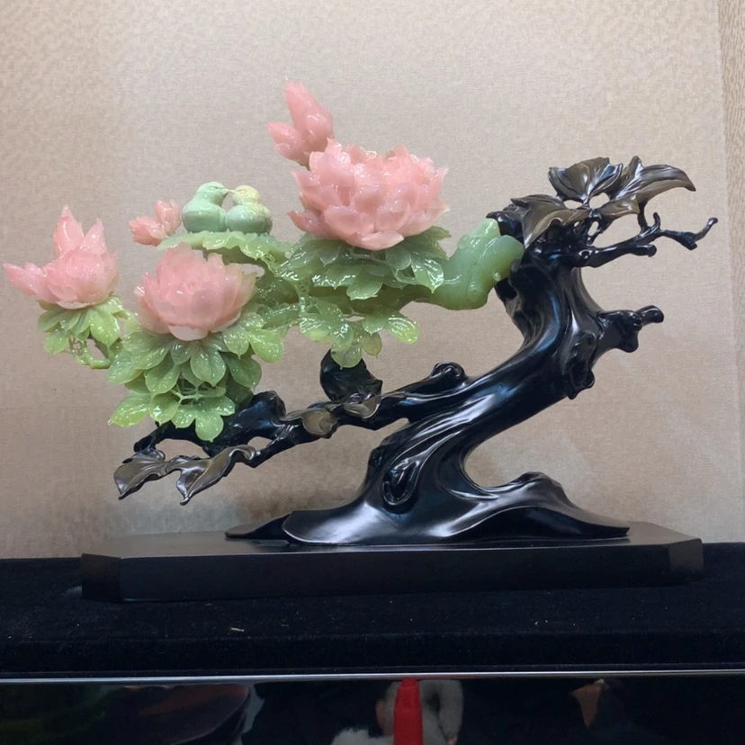 【闪购商品】未镶嵌蛇纹石玉摆件覆膜