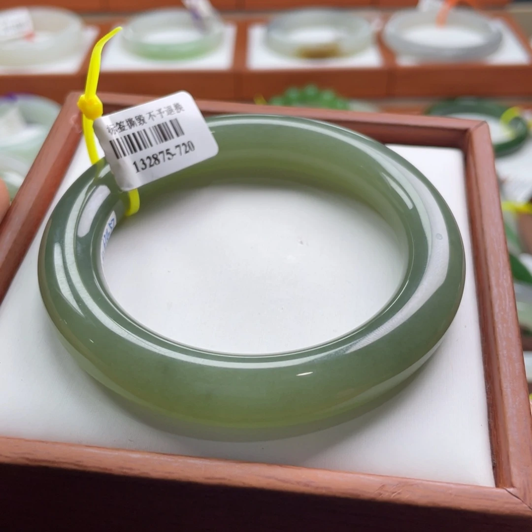 【闪购商品】未镶嵌手镯和田玉链接45