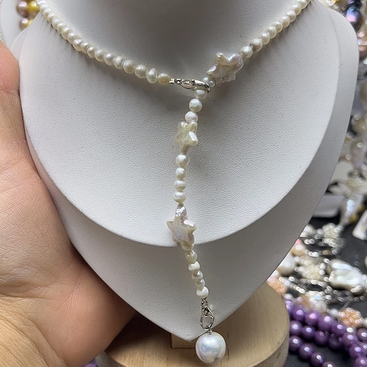 未镶嵌淡水珍珠颈饰