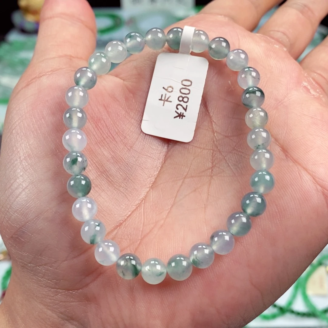 未镶嵌手链翡翠卡6