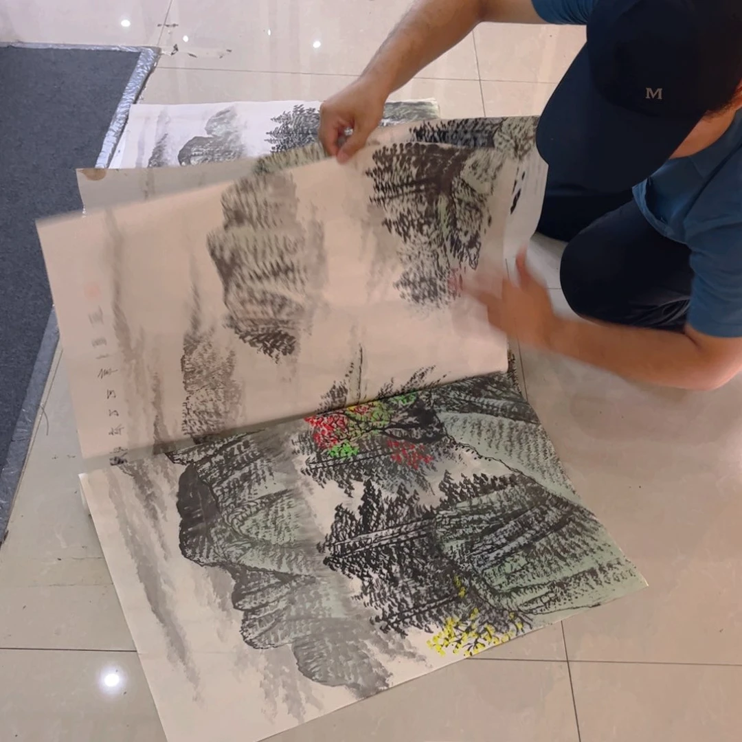 国画WT手绘作品任发