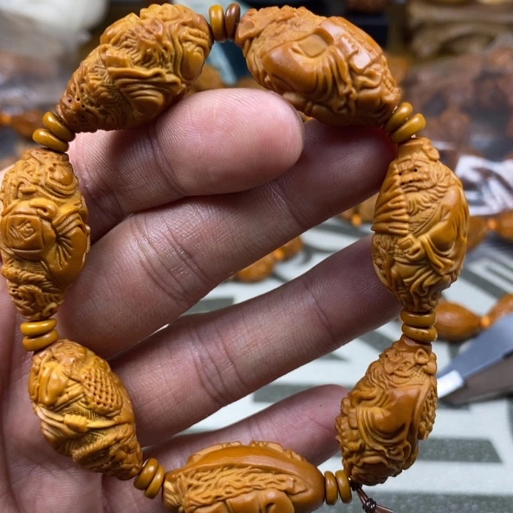 橄榄核手串/手链橄榄核雕工艺手串