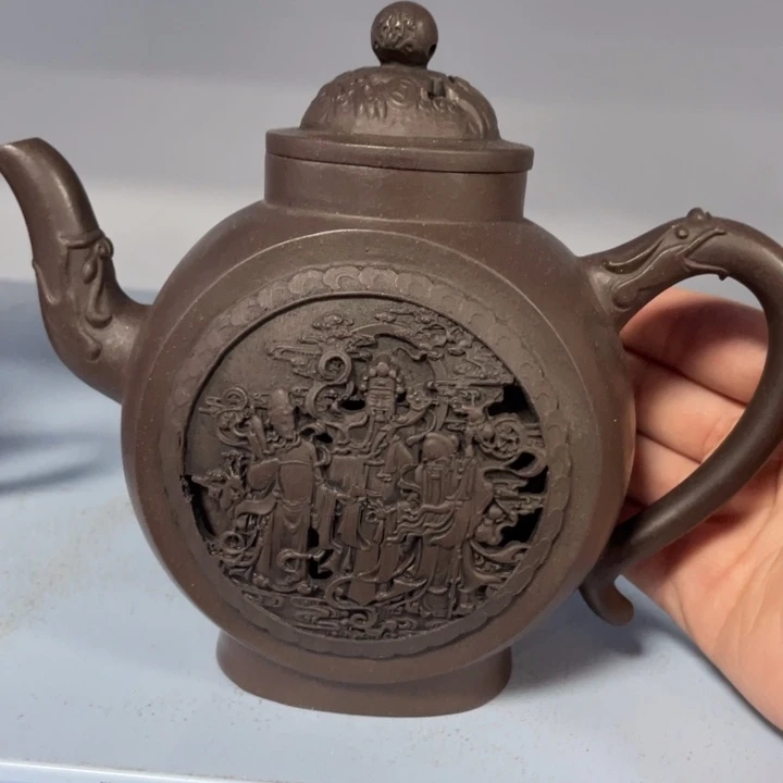 大***海茶壶紫砂紫砂茶具紫砂