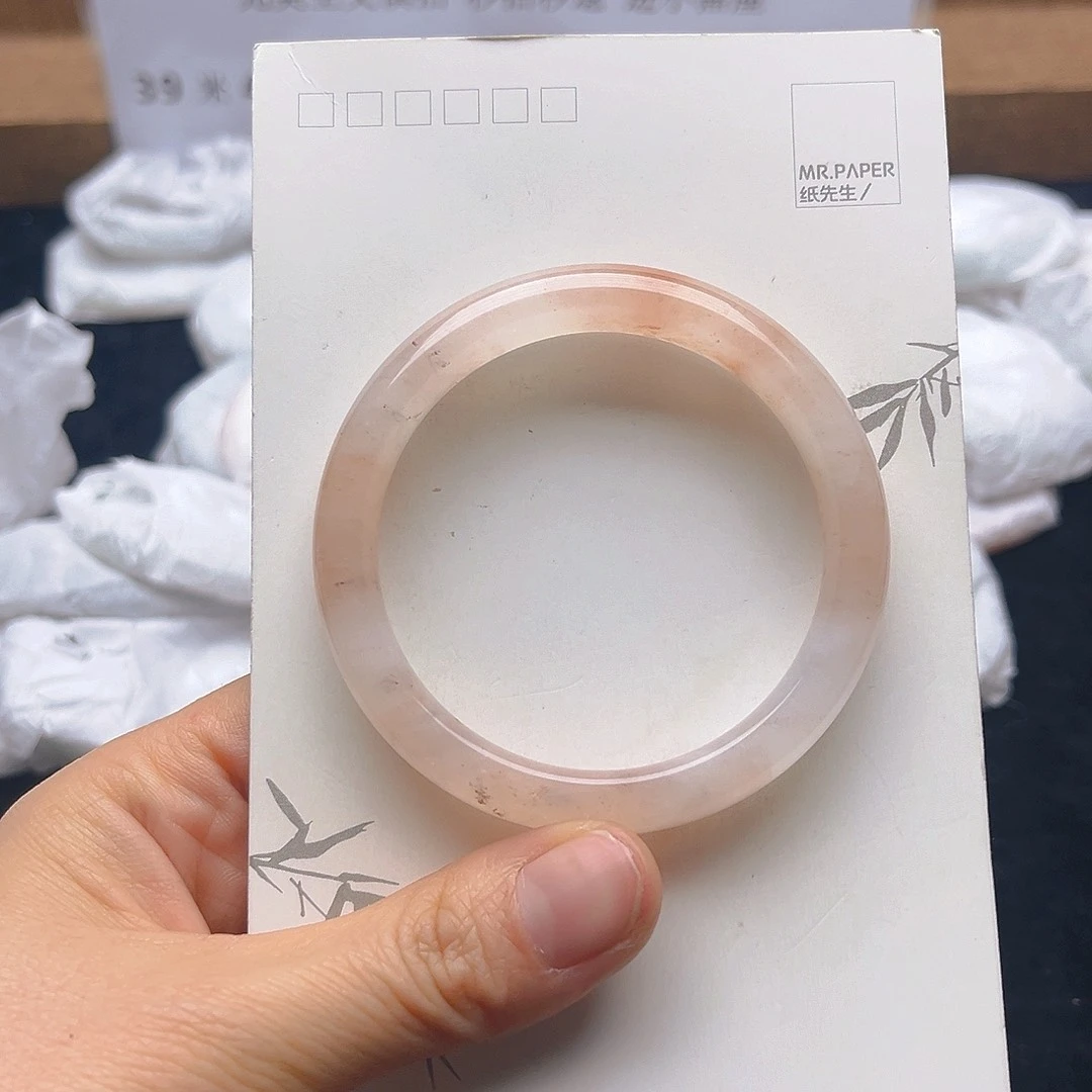 未镶嵌手镯石英质玉40