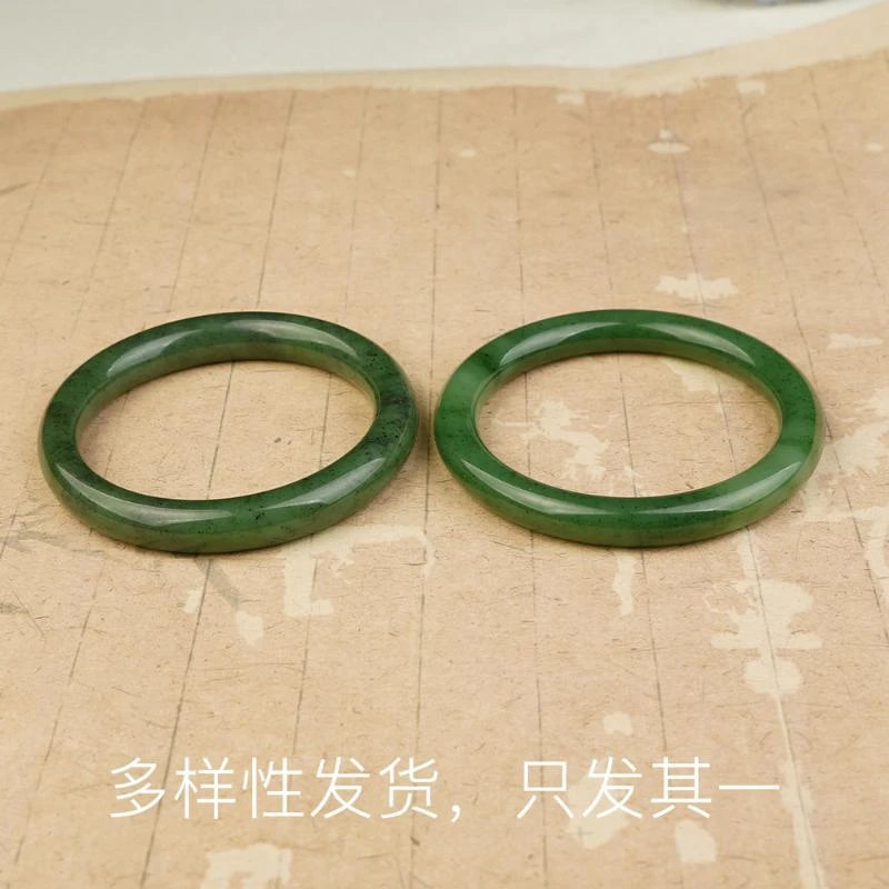 【五哥的手镯必拍】惊艳！乌兰乌德苹果绿手镯【多样性发货，发一件】