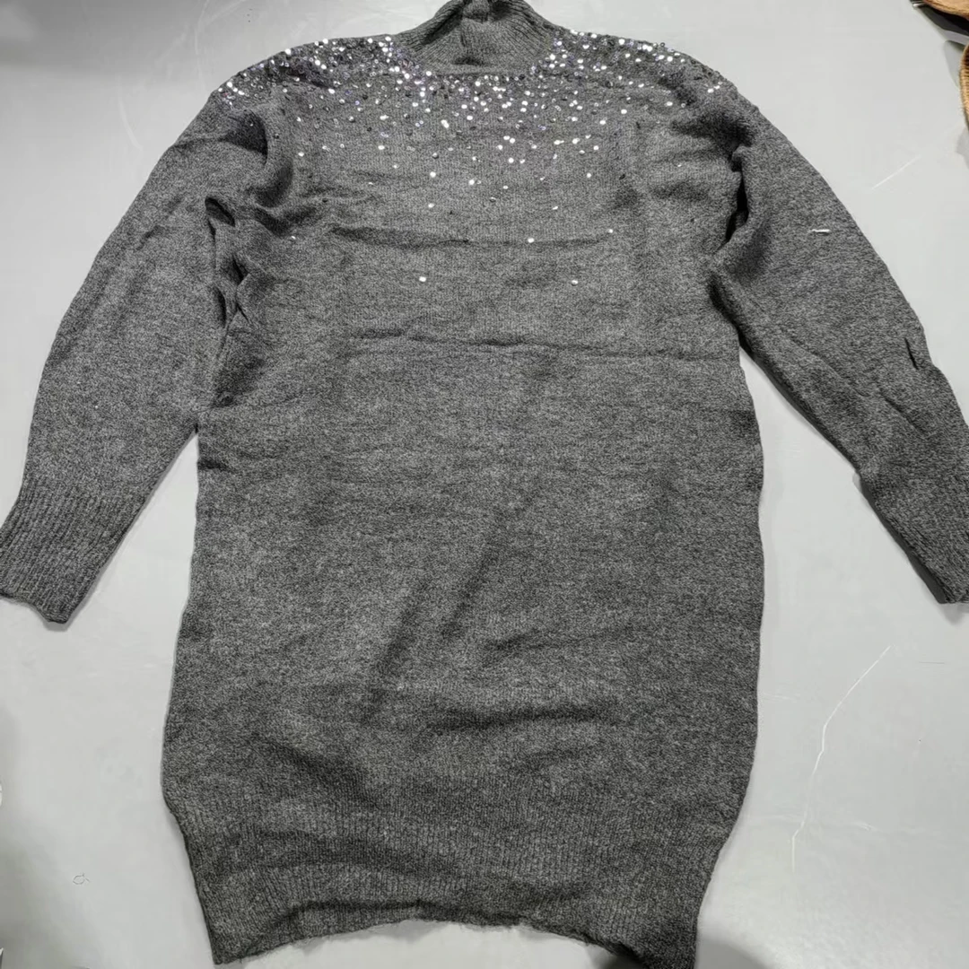 【南油玲姐】灰色连衣裙MY798