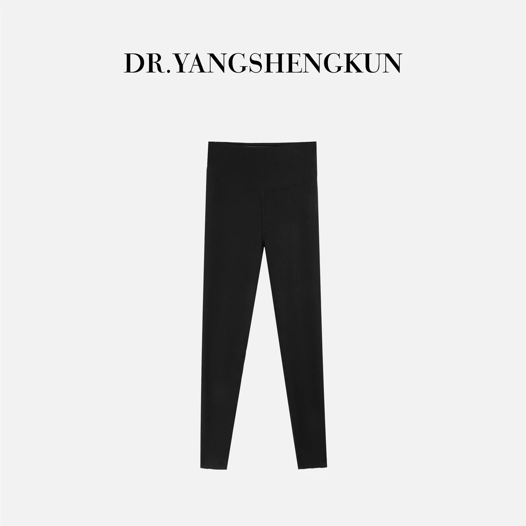 杨圣坤2025新品冬季千金裤'天丝羊毛混纺修身显瘦打底裤S82593025