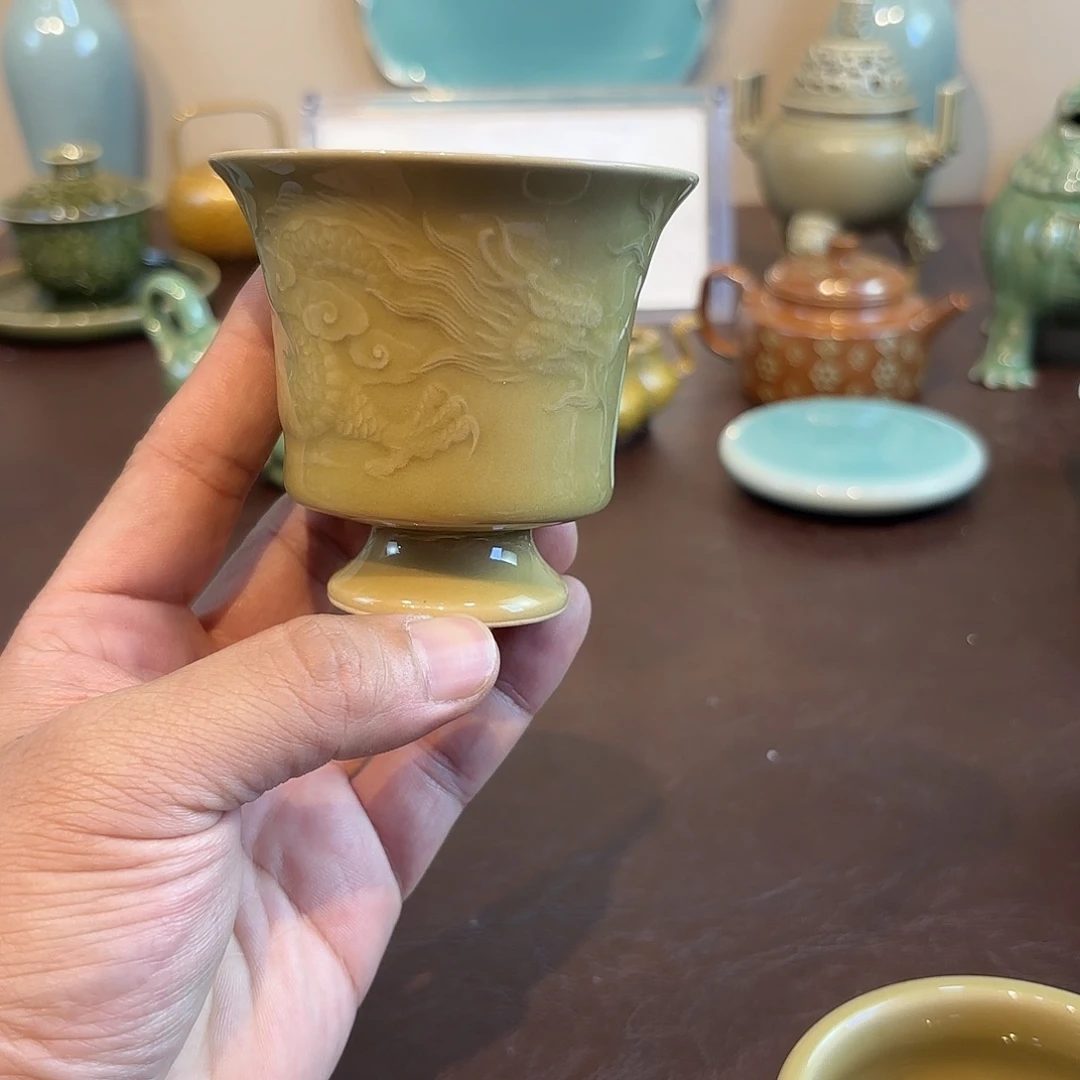 瓷片龙泉青瓷福利青瓷