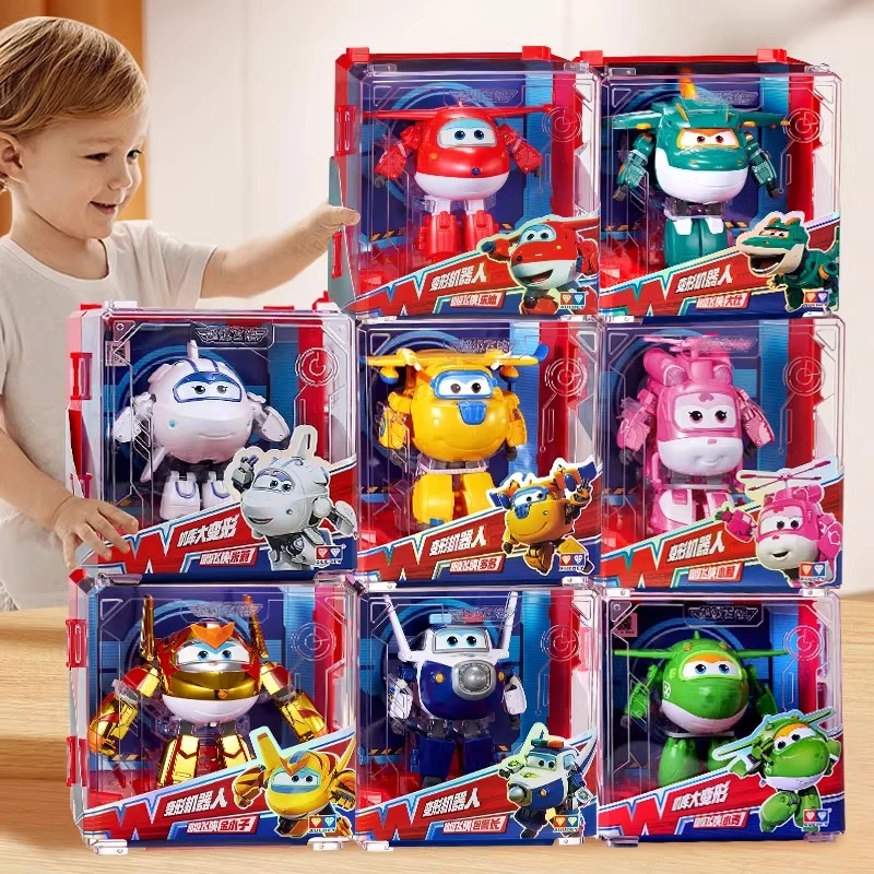 超级飞侠玩具大号变形机器人全套套装新款乐迪小爱金小子玩具