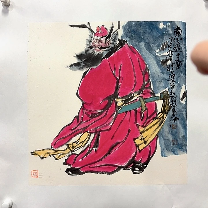 国画亲笔手绘放心去藏
