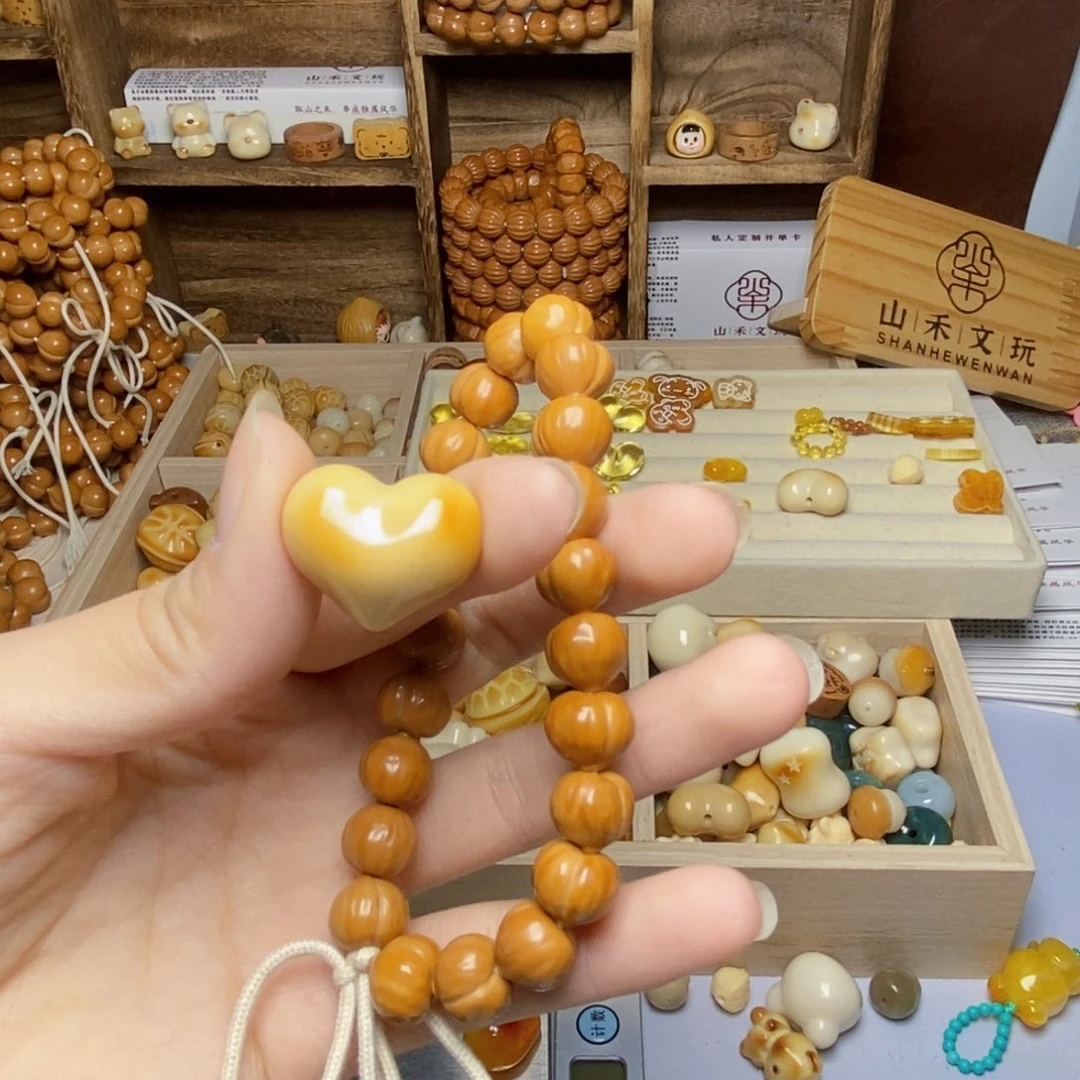 吉***祥吊坠猴头核桃十一尺寸屁桃 爱心