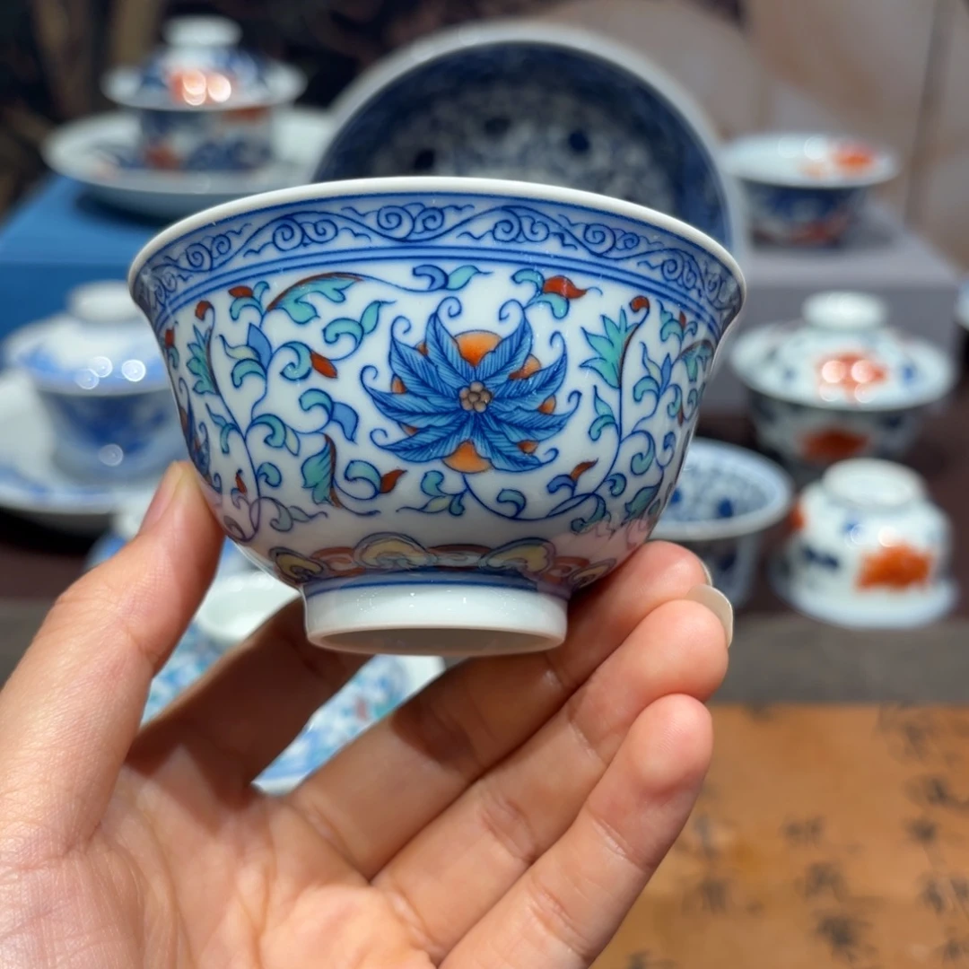 手工手绘陶瓷茶具