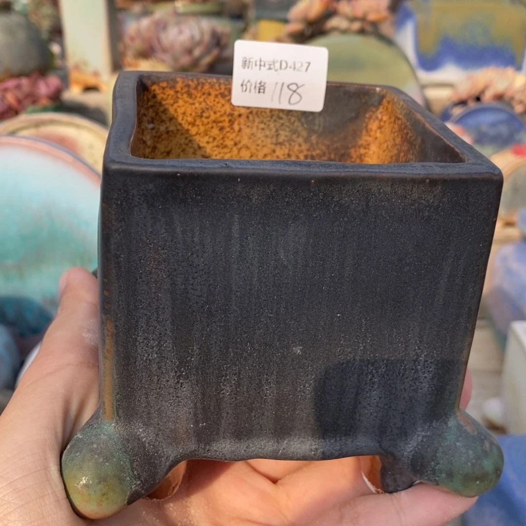 粗砂花盆新中式1987盆427