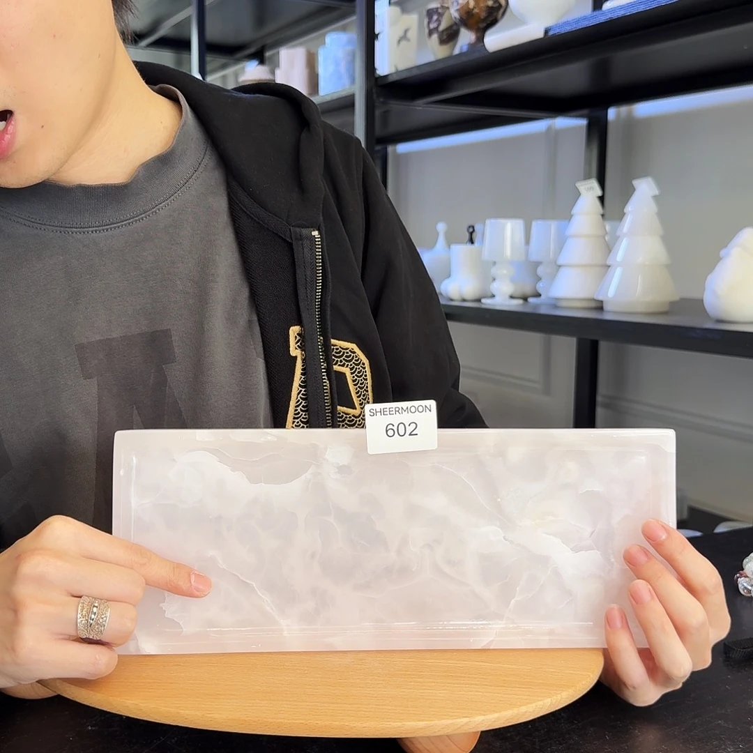 大理石602粉玉长盘