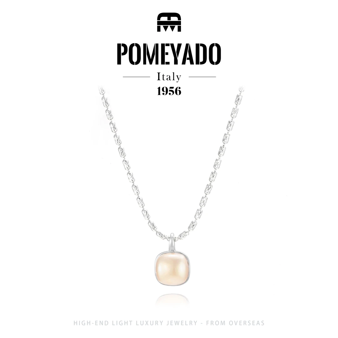 【奶油慕斯】Pomeyado秋冬摩卡慕斯馒头珠项链F1139