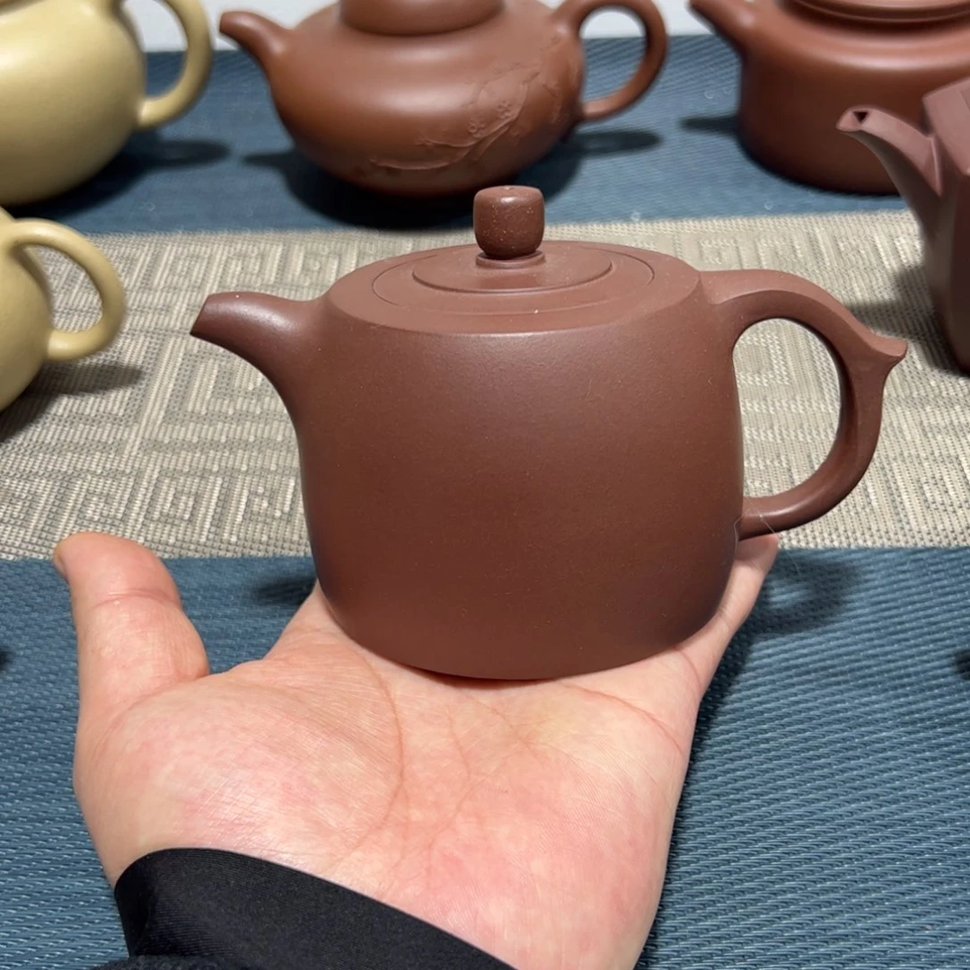 紫砂茶壶健健康康平平安安