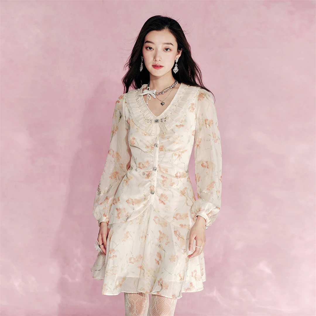 EVA OUXIU/伊华欧秀连衣裙51WAQ4899