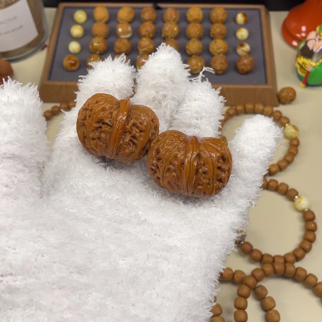 吊坠猴头核桃福利款元宝核桃 修尖焗钉款