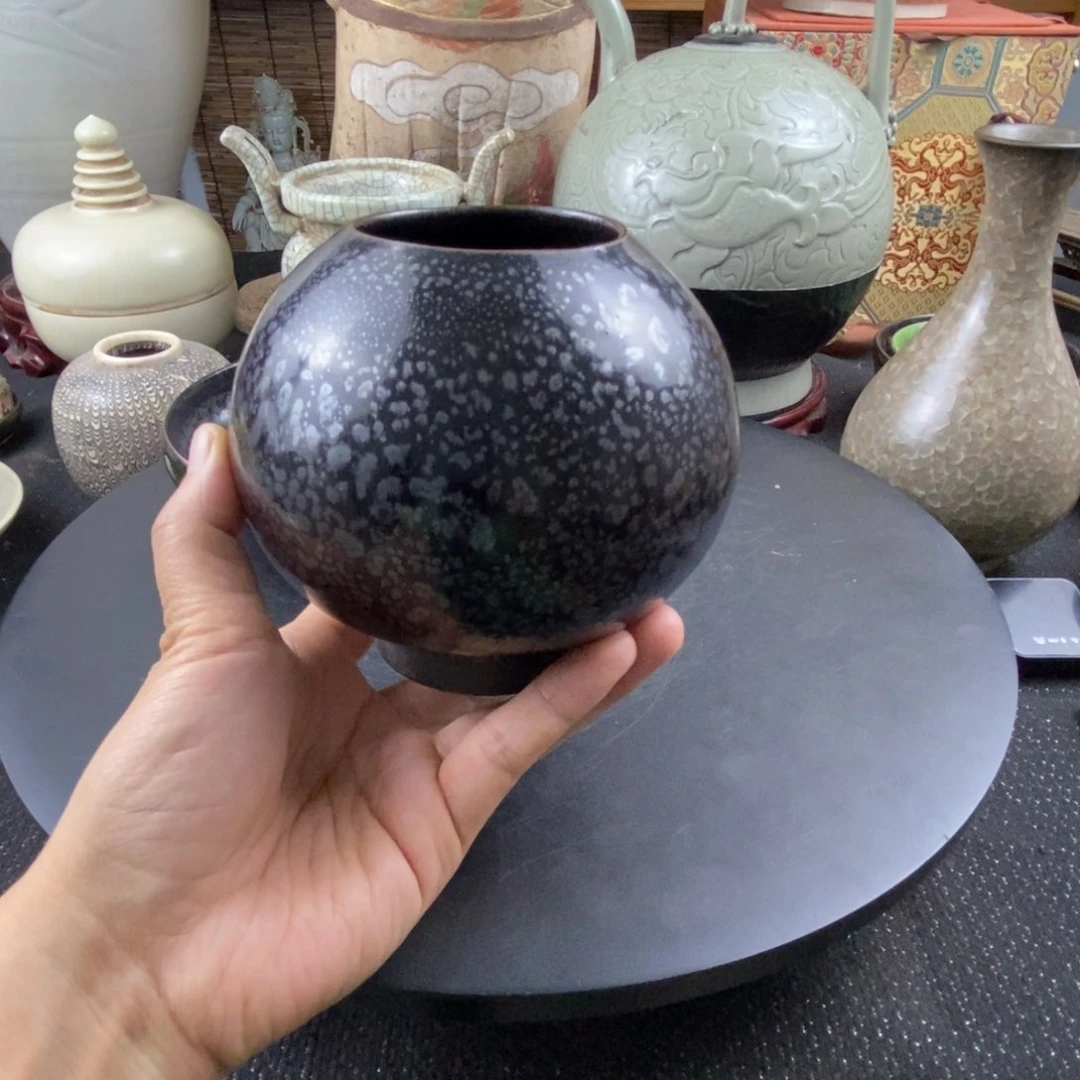 杯怀仁窑的一个罐子